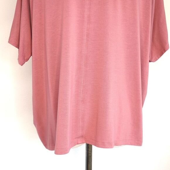 J.Jill Wearever Collection Oversized Dusty Pink Tee Size M Petite - Picture 8 of 11